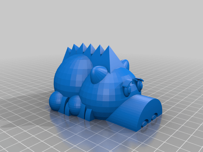 Mohawk Piggy 3d model