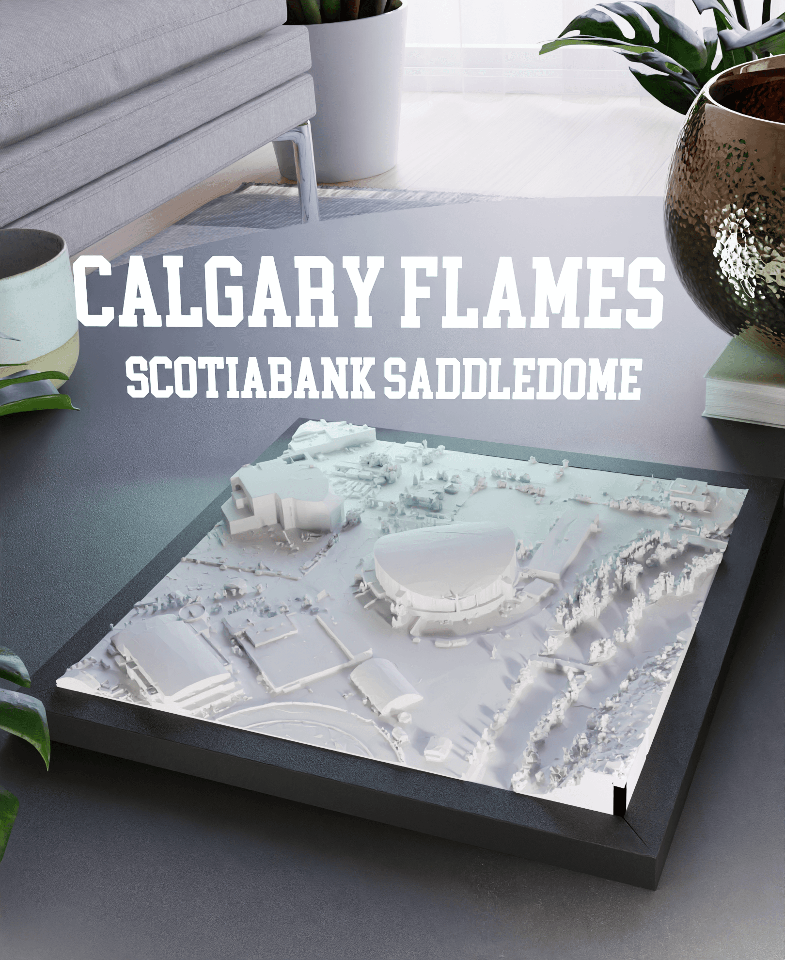 Calgary Flames - Scotiabank Saddledome 3d model