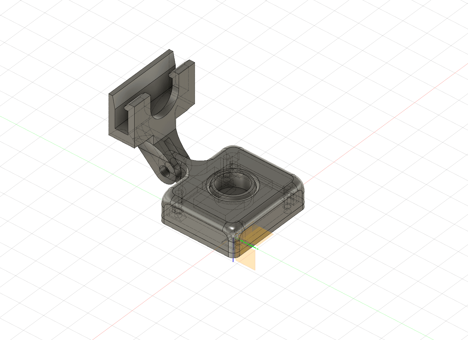 OV3660 Camera case + ender 3 s1 bed mount 3d model