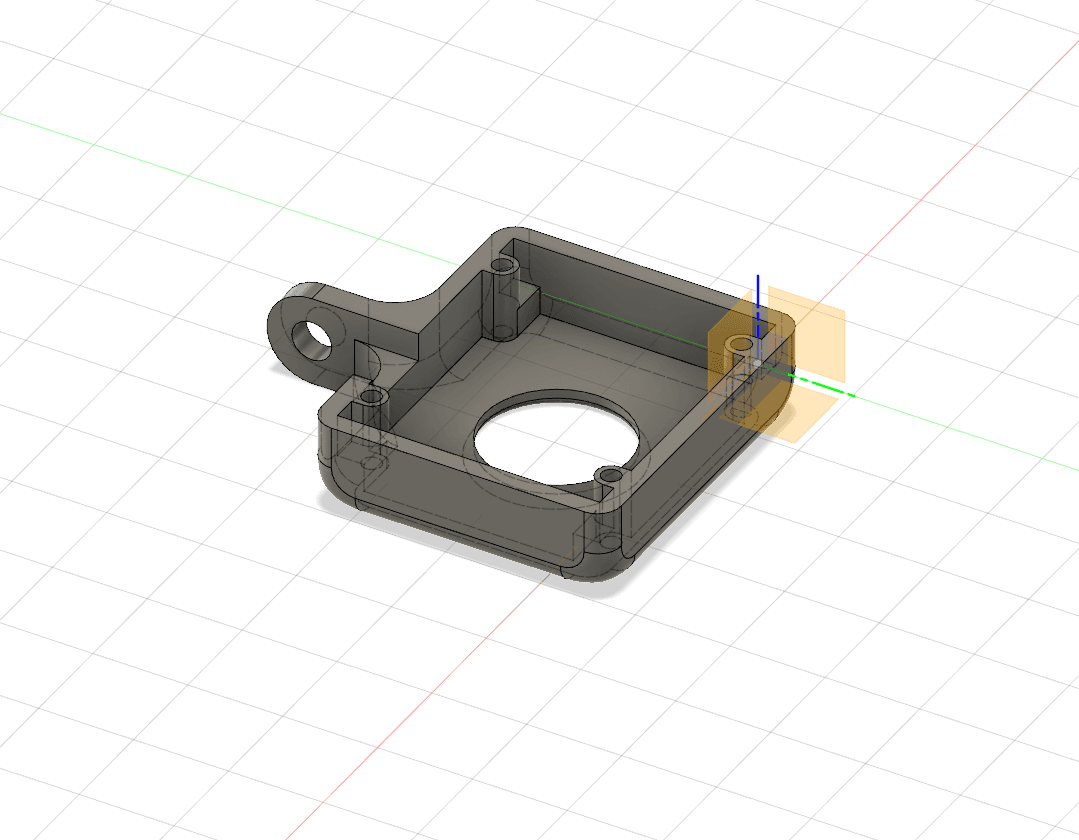 OV3660 Camera case + ender 3 s1 bed mount 3d model