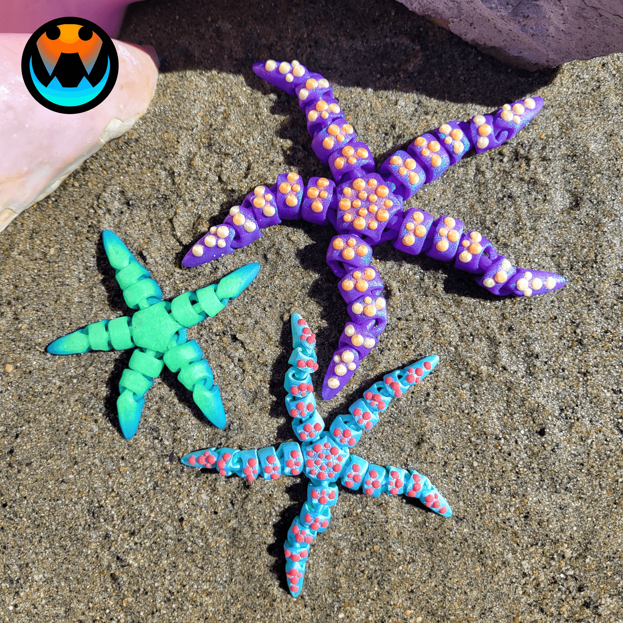 Tiny Starfish 3d model