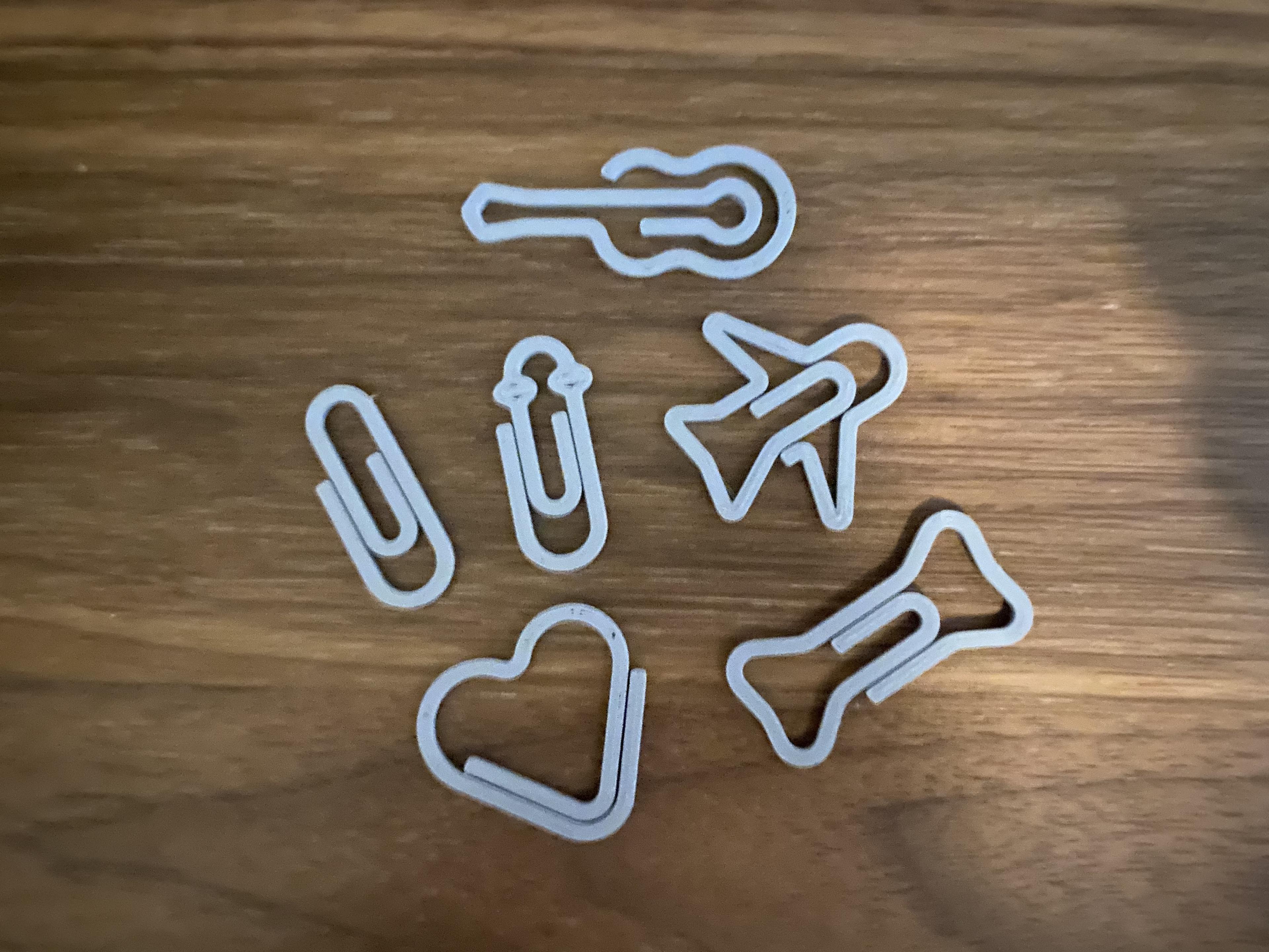 Paperclips 3d model