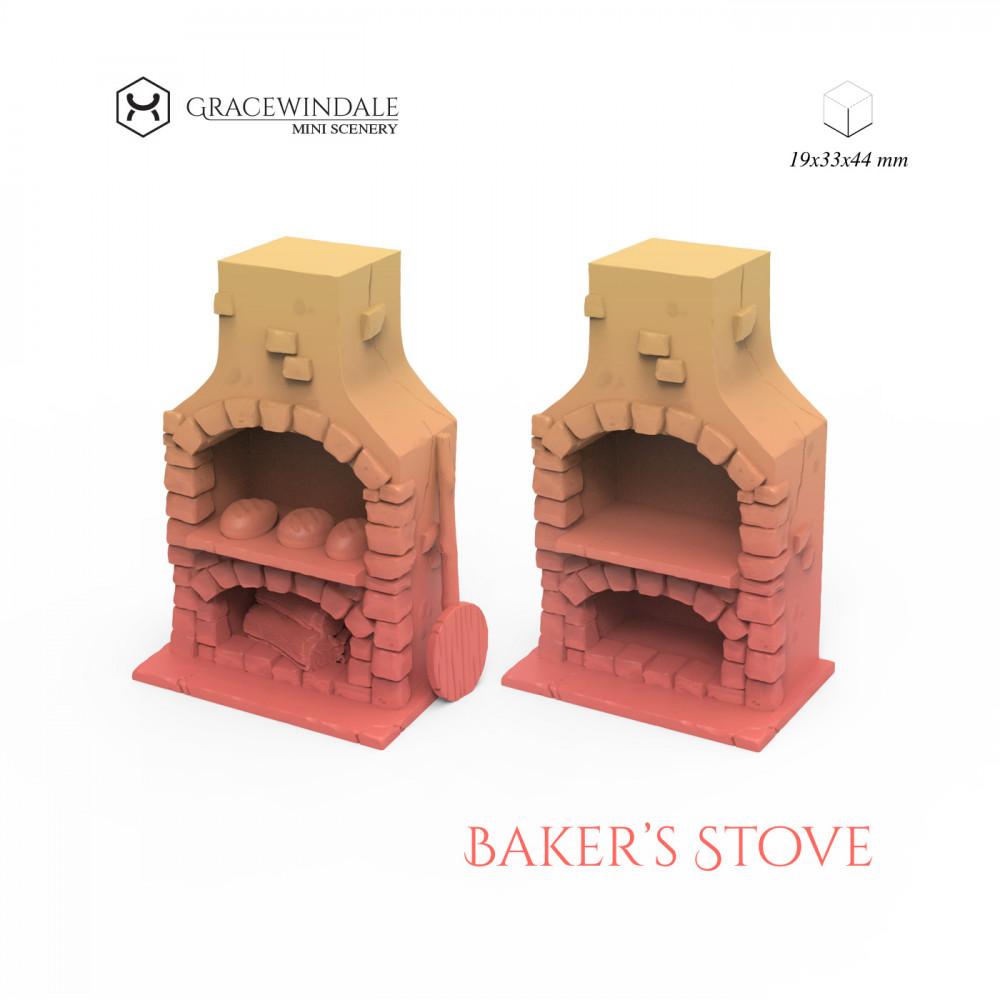 Baker's Set 3d model