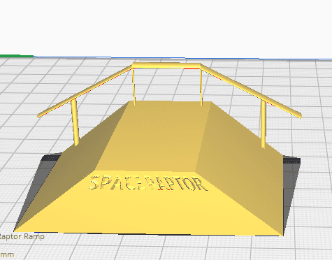Space Raptor Ramp.3mf 3d model