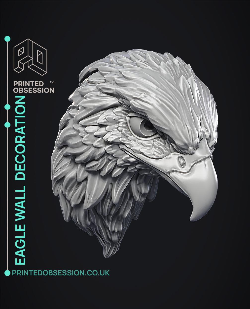 Eagle - Wall Decoration 3d model