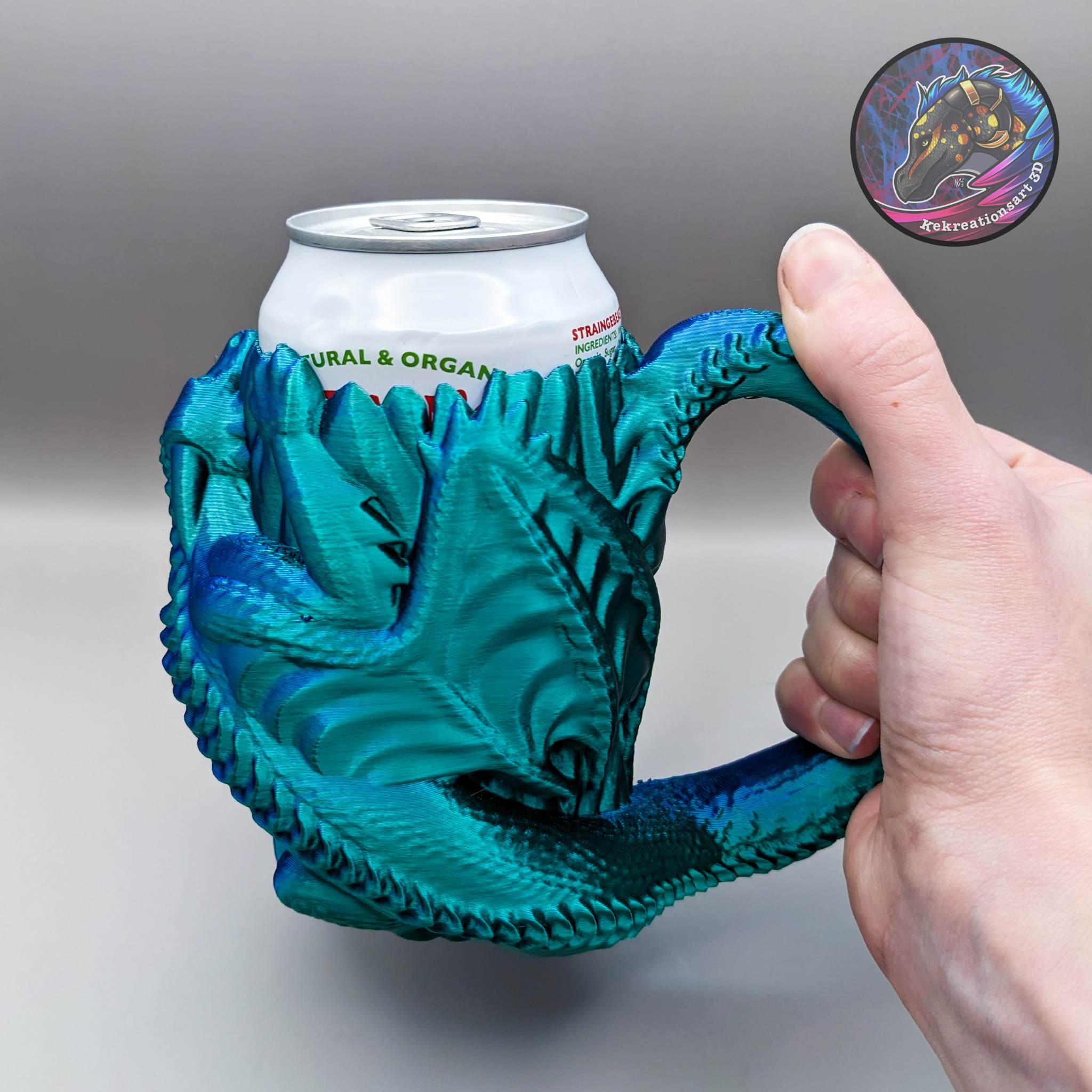 Dragon Can Holder 3d model