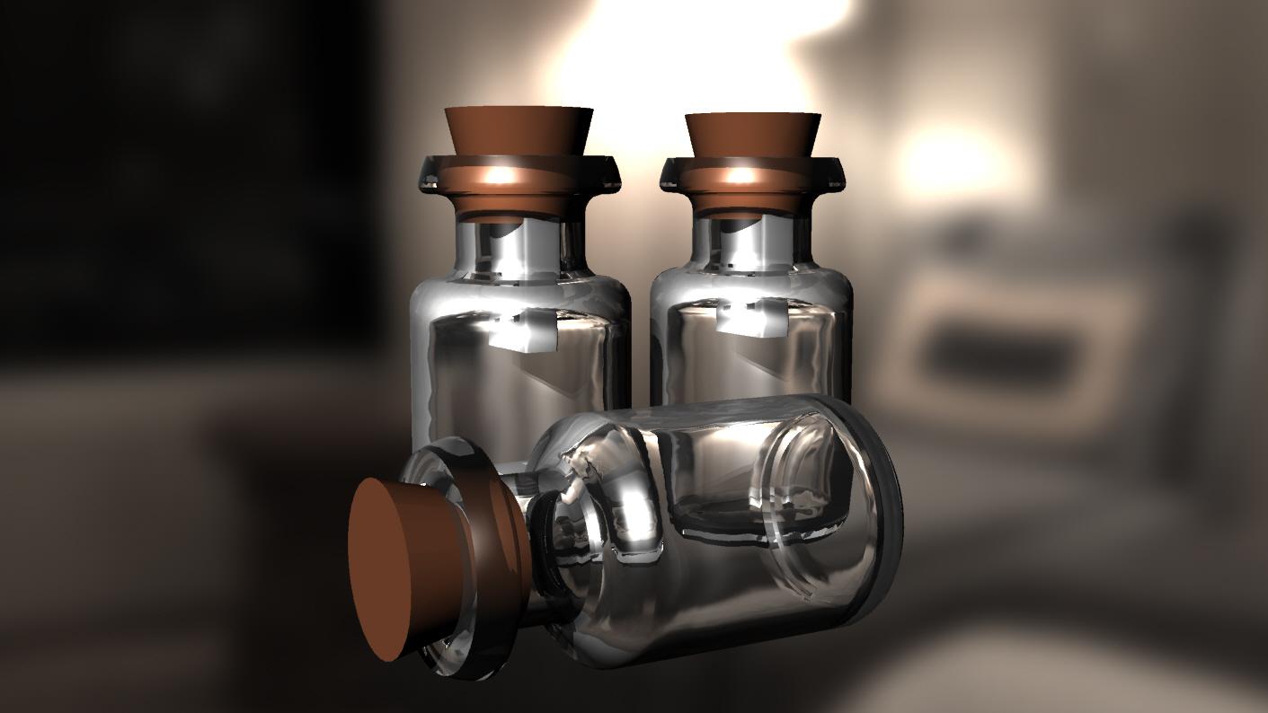 USB message in a bottle.stl 3d model