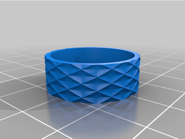 Interesting Ring -  size 10.5 3d model