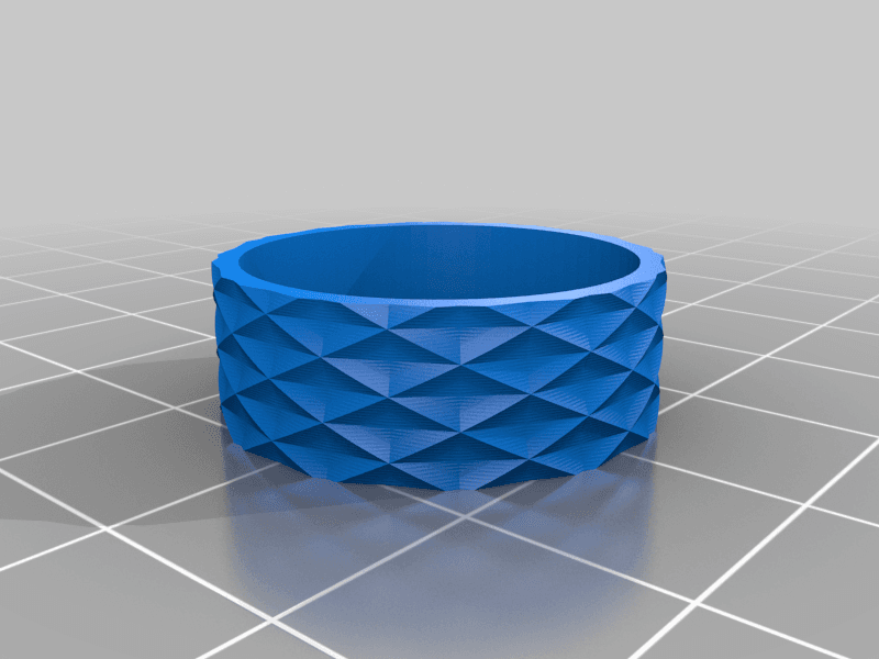 Interesting Ring -  size 10.5 3d model