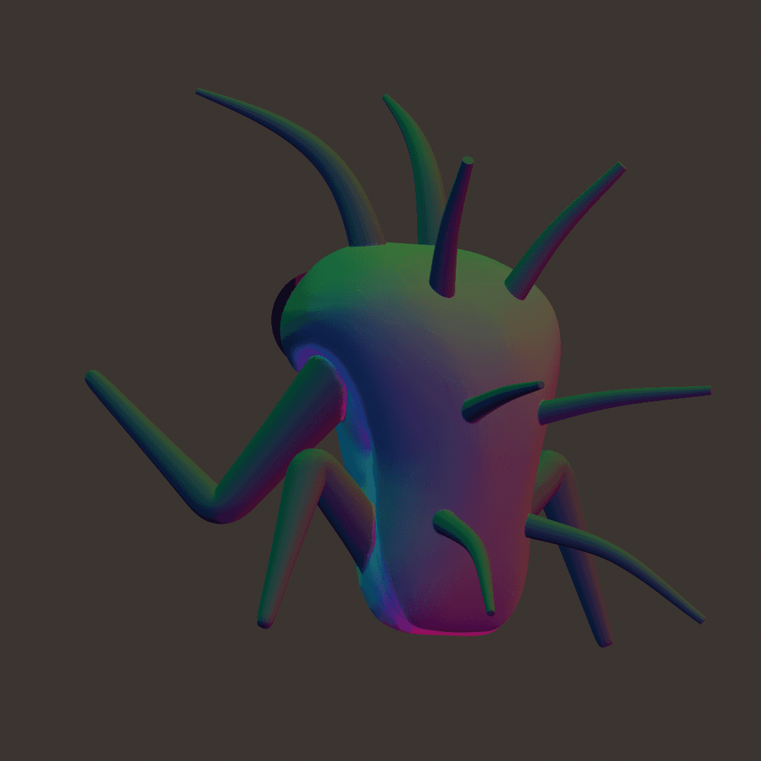 Hoarding Bug 3d model