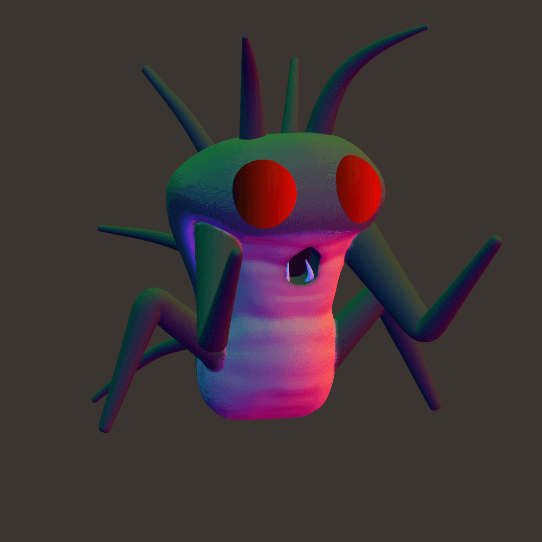 Hoarding Bug 3d model