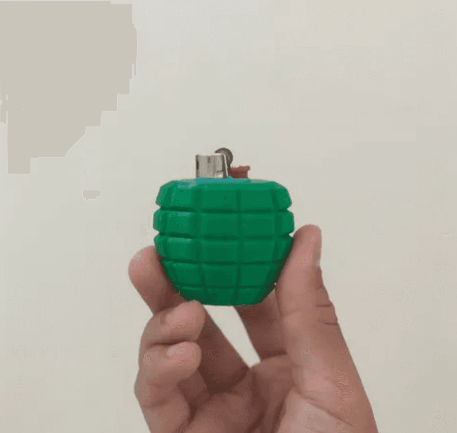 GRENADE LIGHTER FOR BIC MINI (J5) (CASE) 3d model