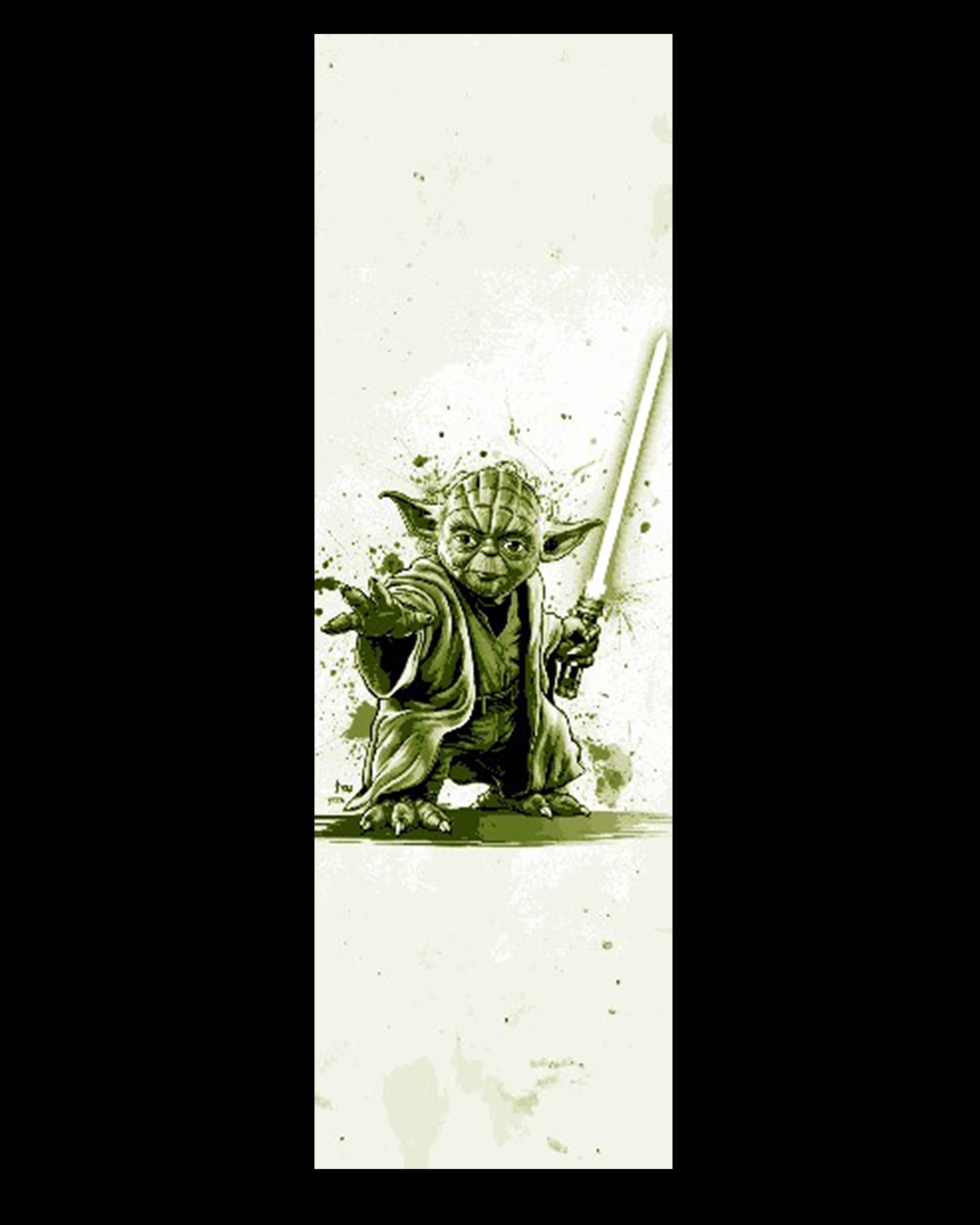 Star Wars Fan Art - Jedi Master Yoda -  Set of Bookmarks 3d model