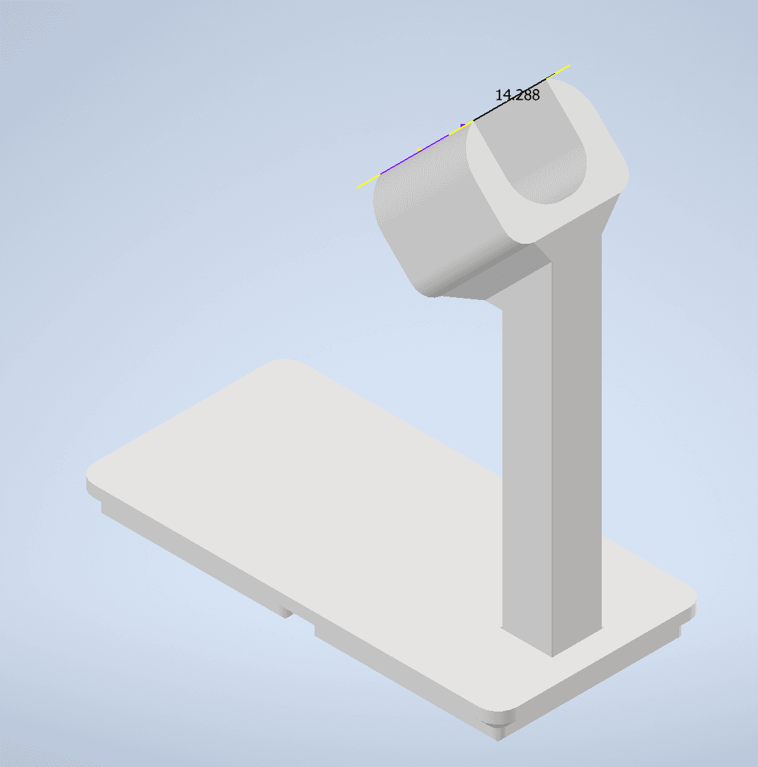 Pinecil Hot Holder - All Plastic 3d model