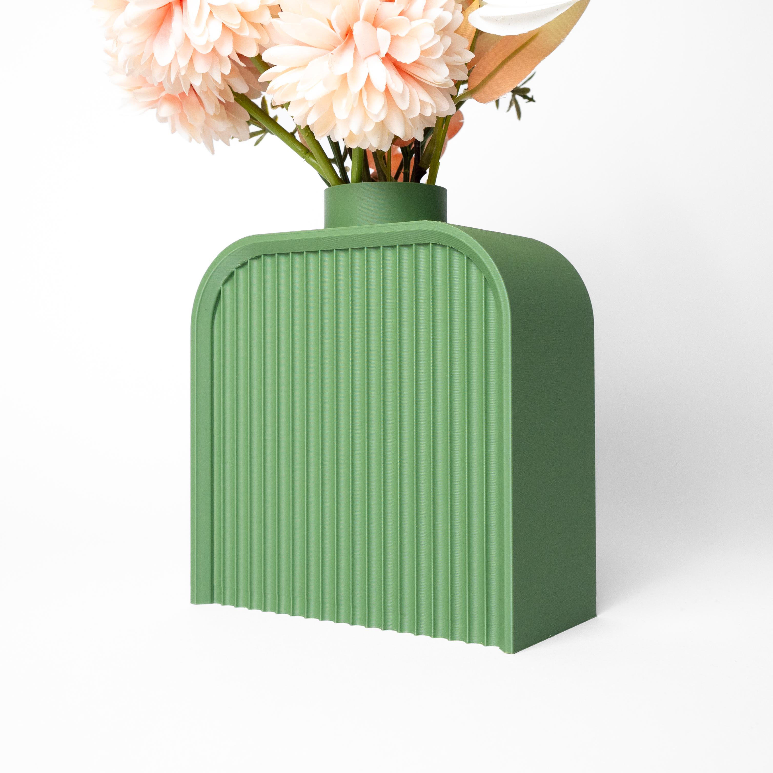 The Javo Vase, Modern and Unique Home Decor for Dried and Preserved Flower Arrangement  | STL File 3d model