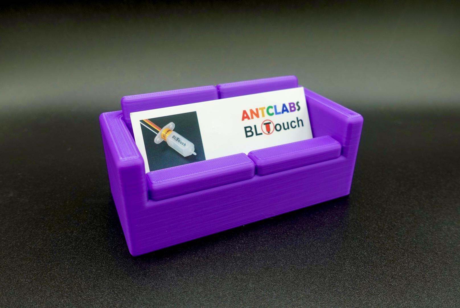 Business Card Holder Mini Sofa 3d model