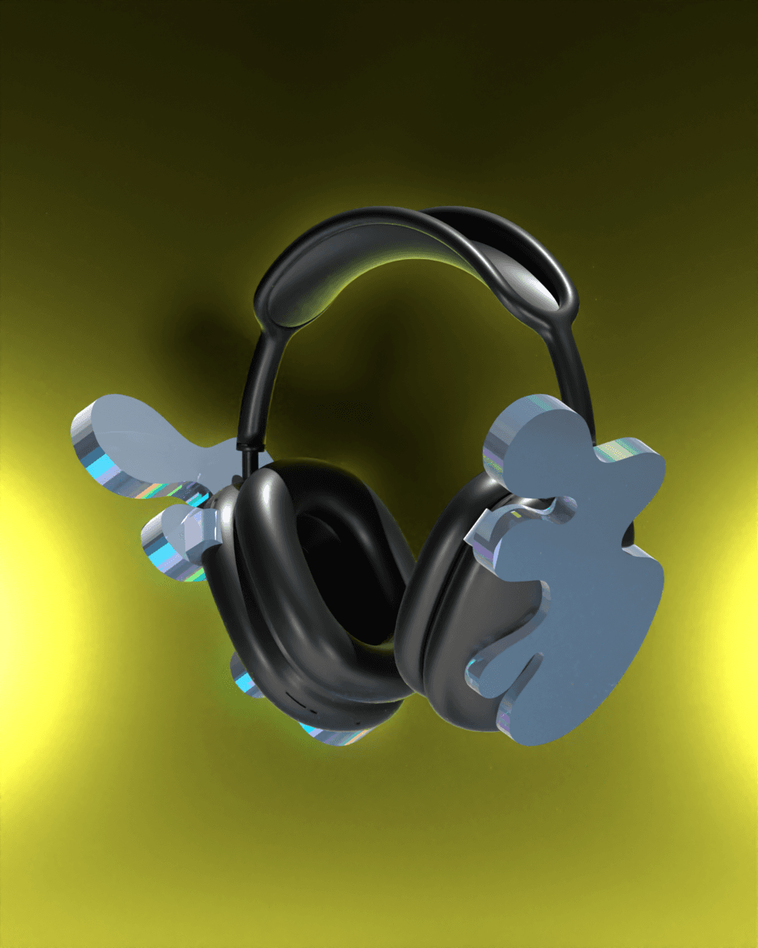 V4 AIRPODS MAX SLIDE-ON ACCESSORY 3d model