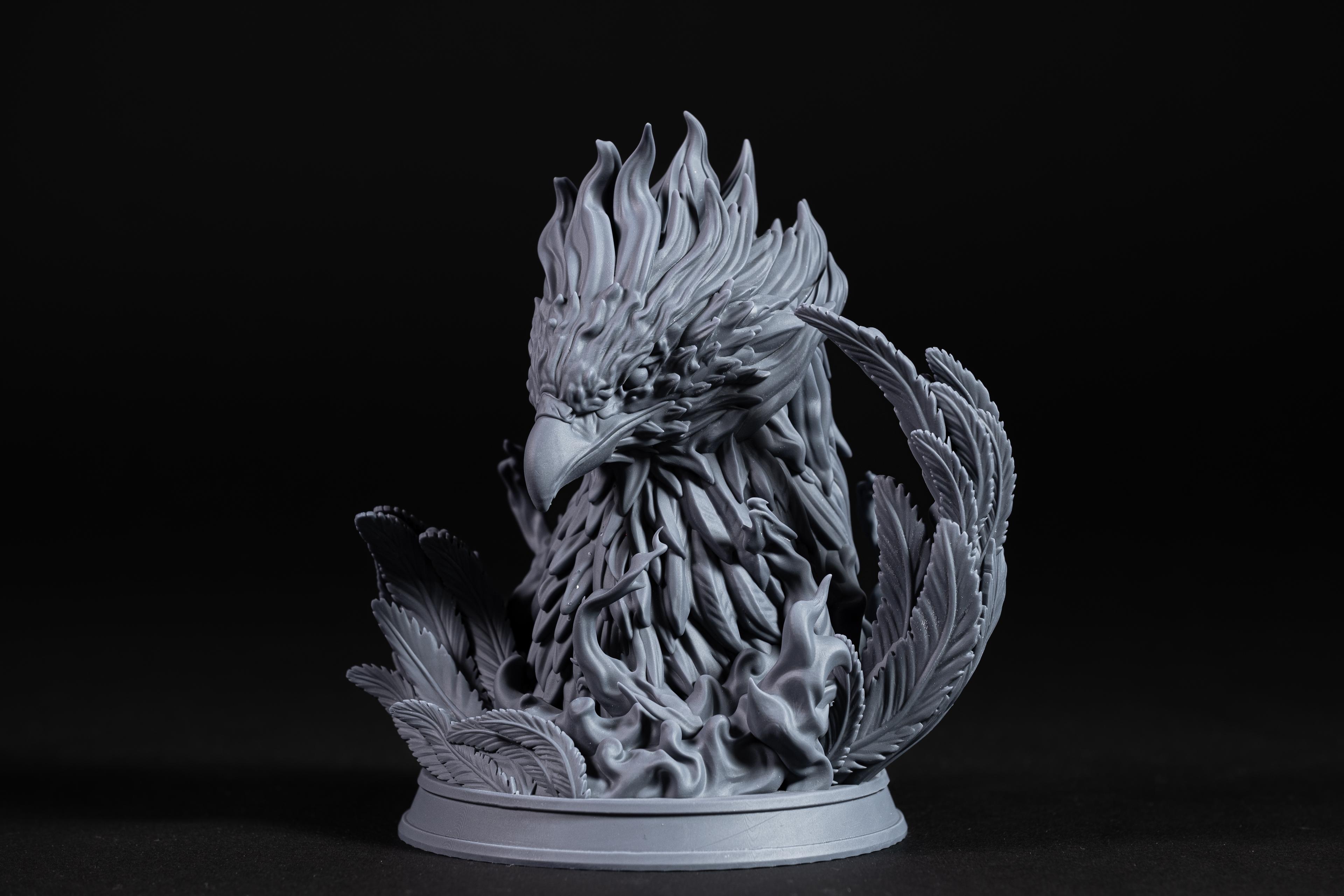 Phoenix bust (Pre-Supported) 3d model