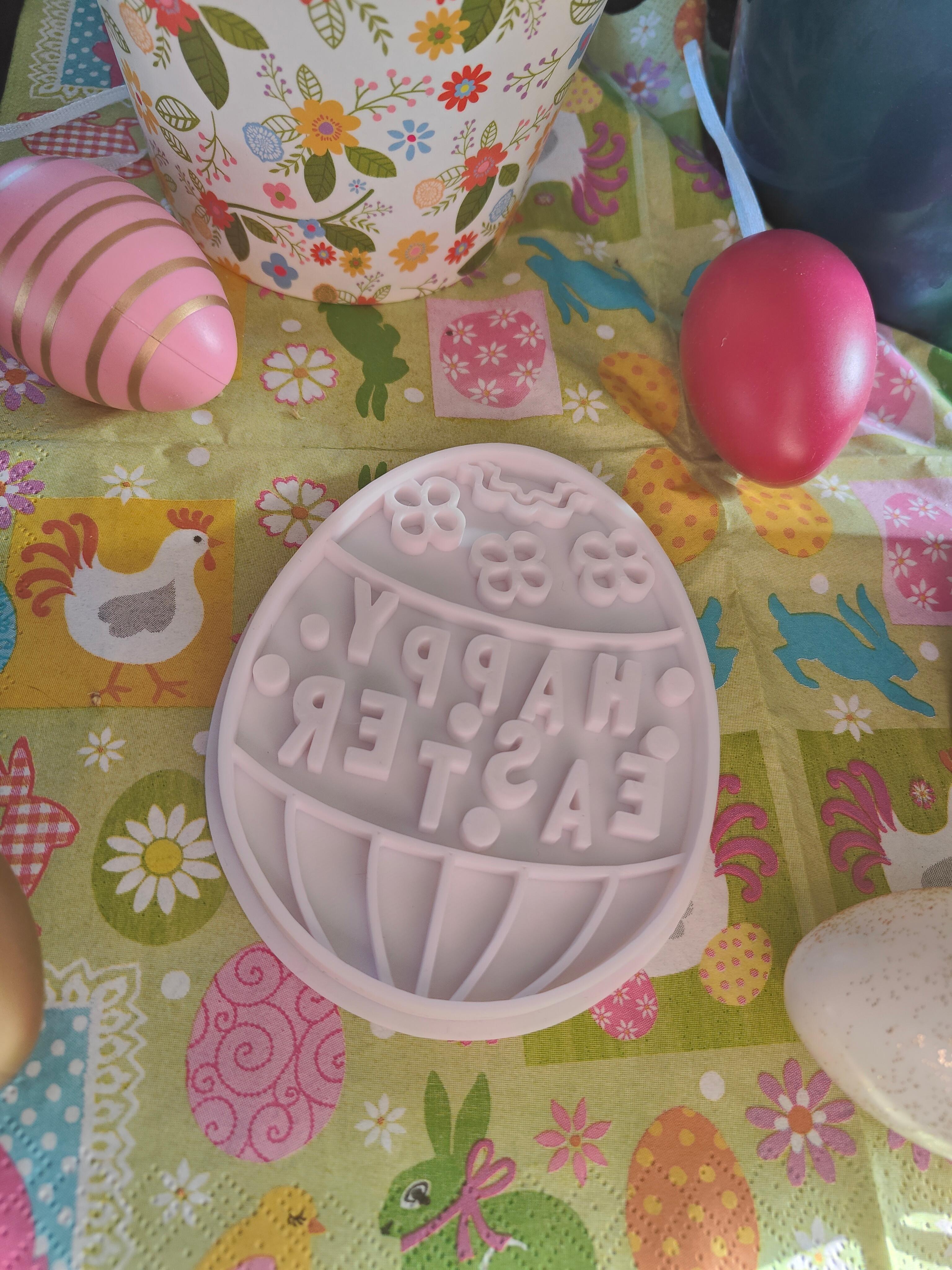 Easter Egg Cookie Cutters 3d model