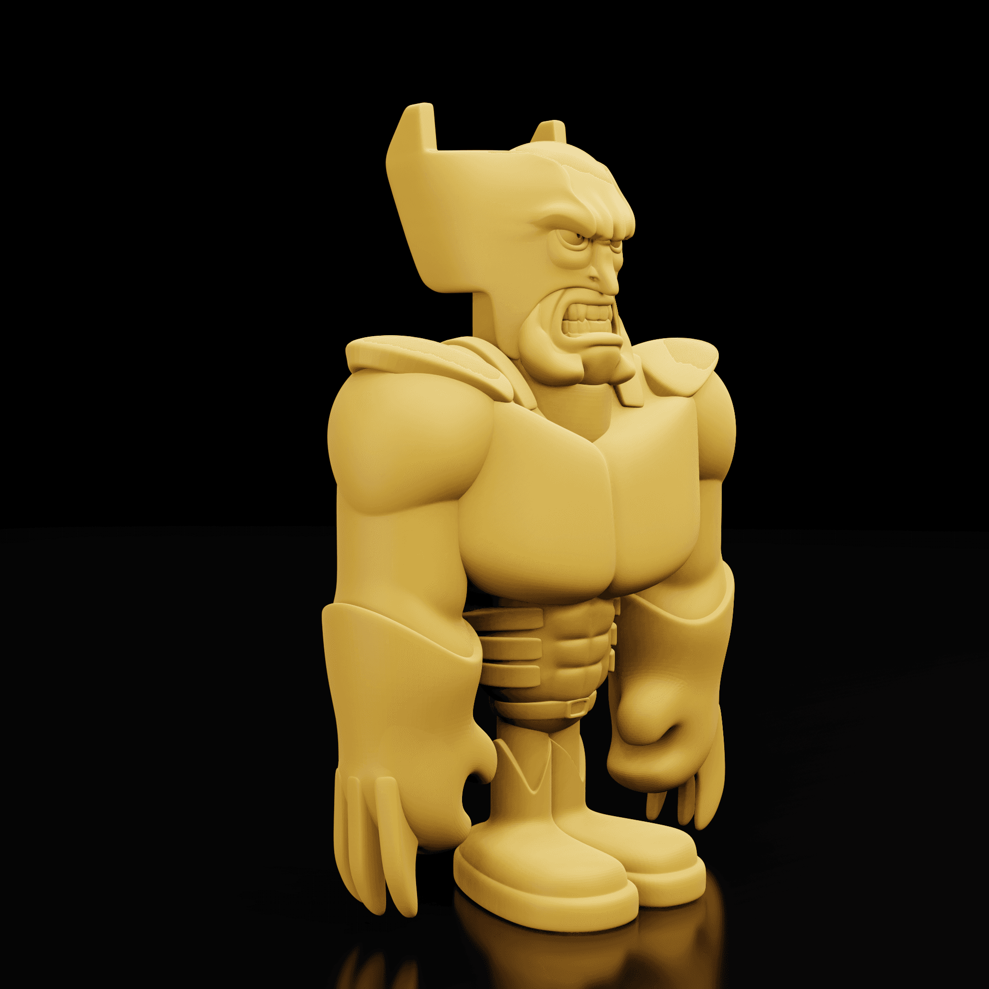 Stylized Wolverine 3d model