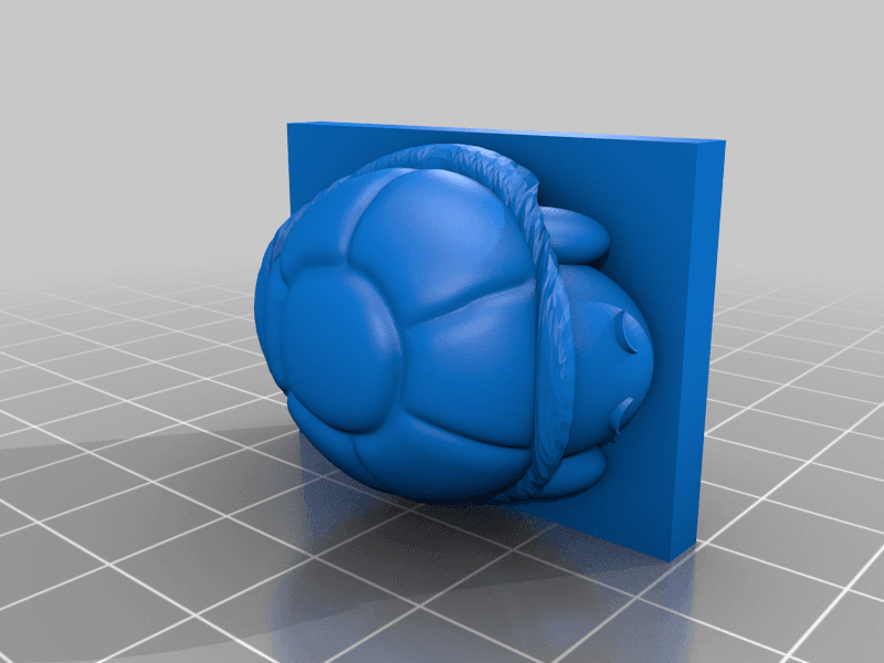 Sleepy Turtle 3d model