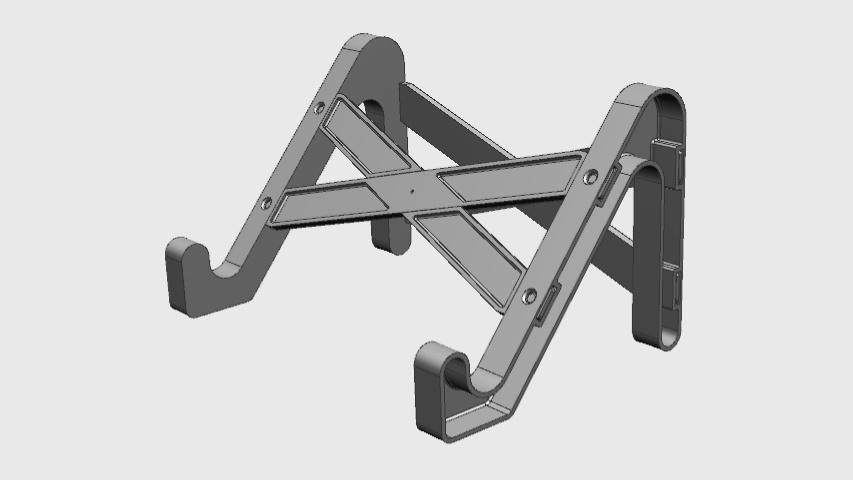 LAPTOP DESK STAND 3d model