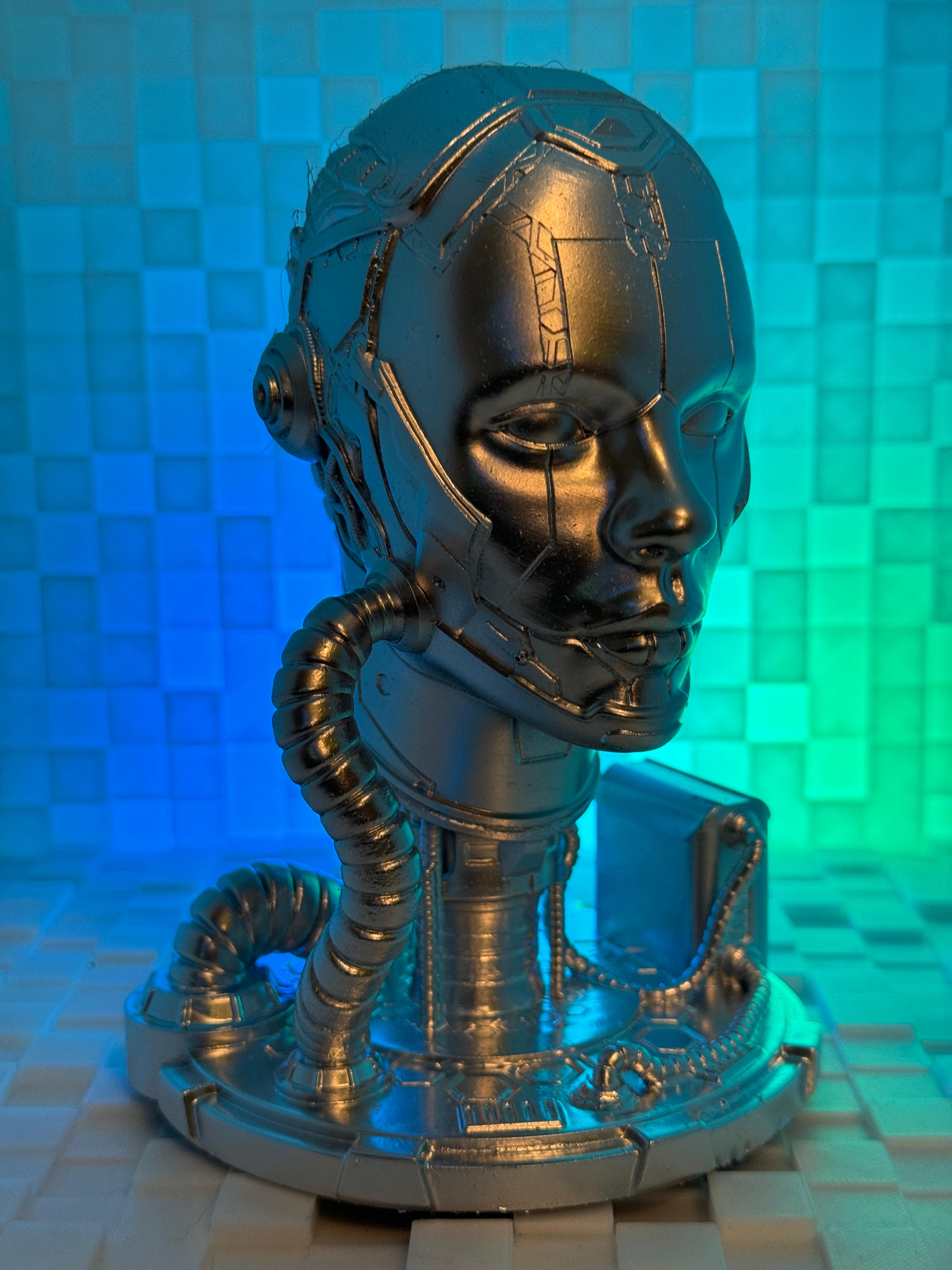 Cyborg (Pre Supported) 3d model