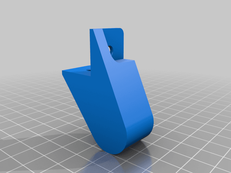 Hinged Dual Extruder mount for Ender-3/Creality CR-10/etc 3d model