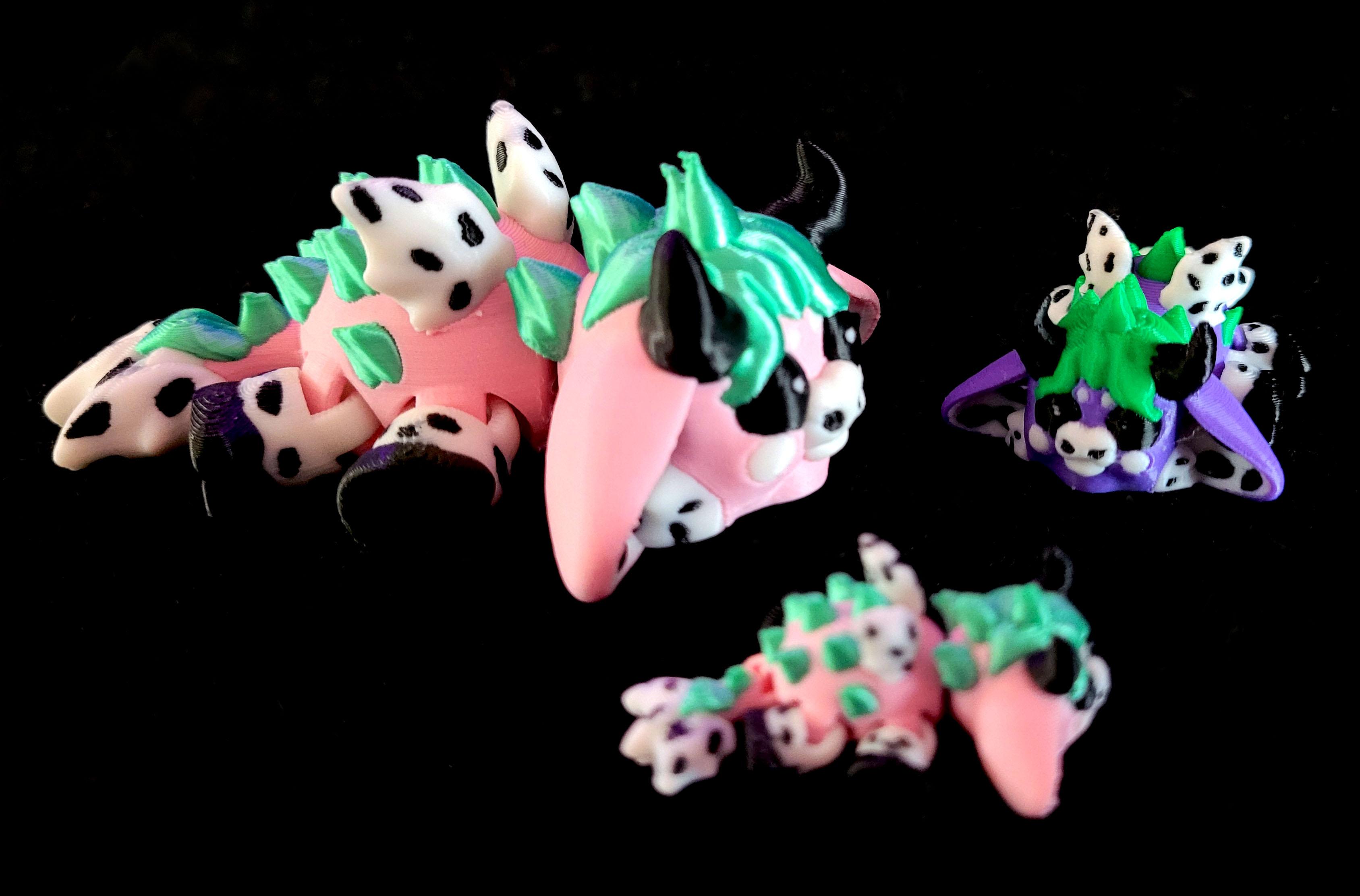 Chubby Dragonfruit Dragoncow *Commercial Version* 3d model