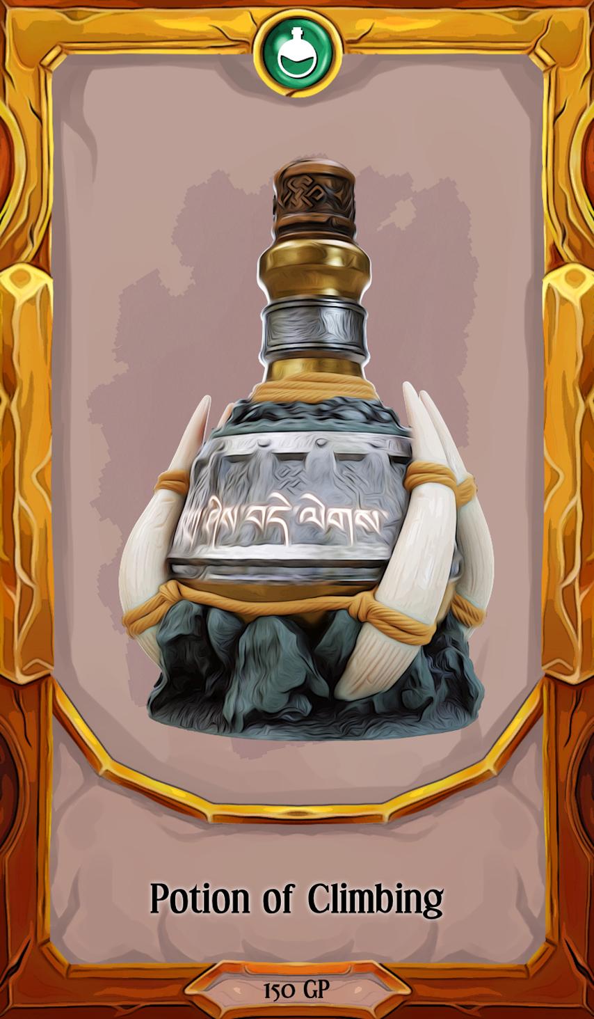 Potion of Climbing 3d model