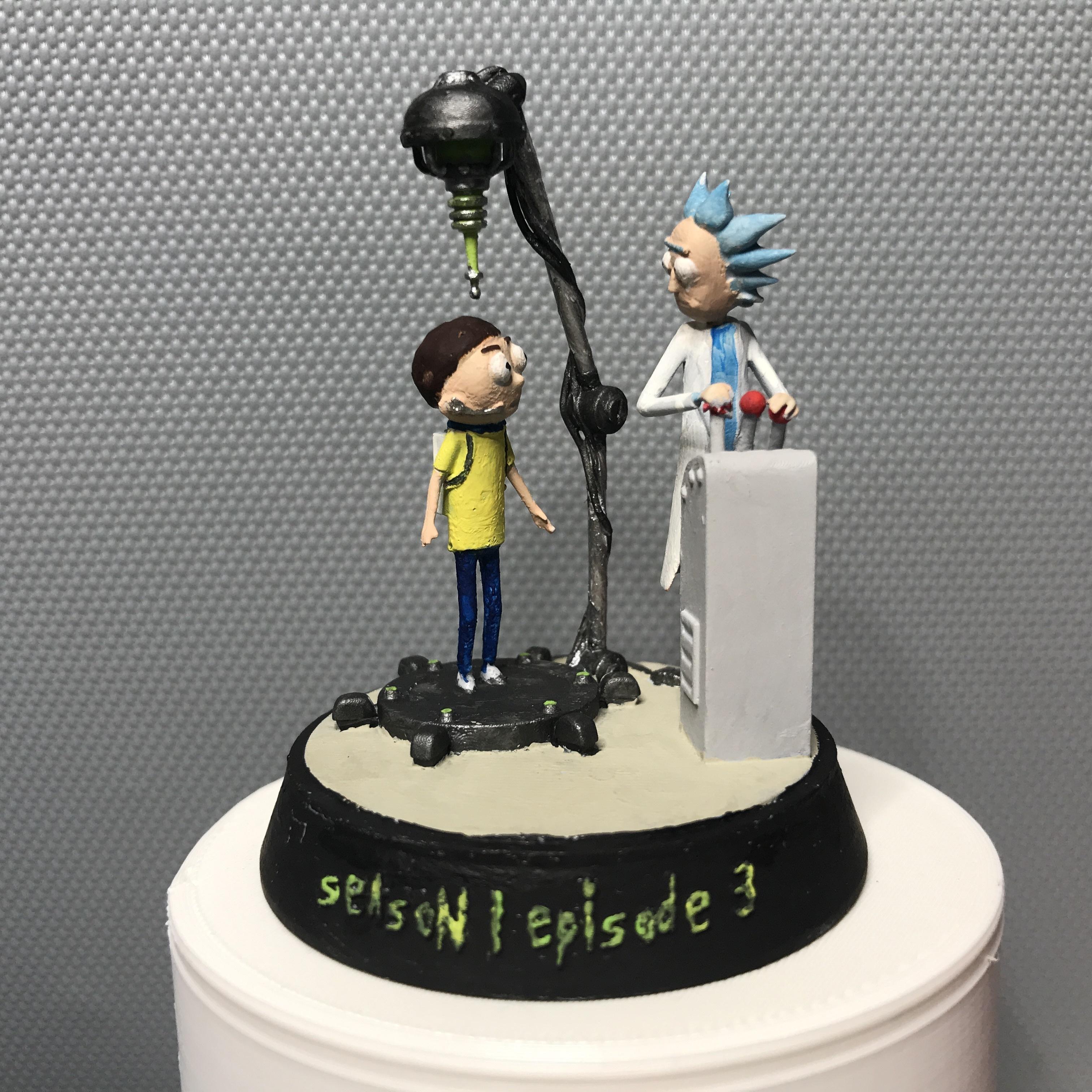 Rick and Morty Season 3 Episode 3 Scene 3d model