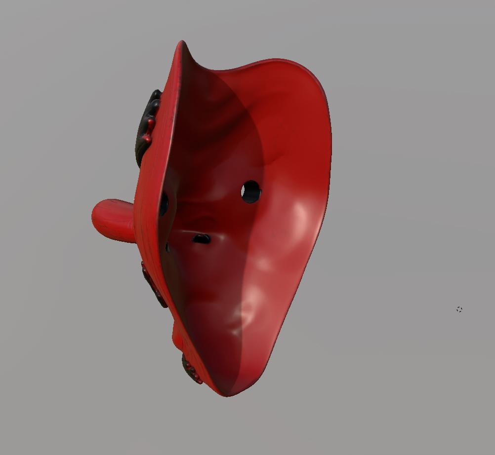 Urokodaki Mask Remake  3d model