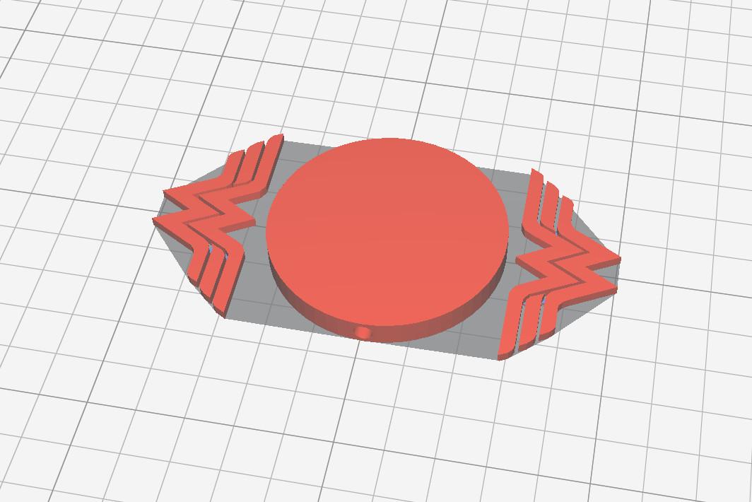 Wonder Woman Clip 3d model