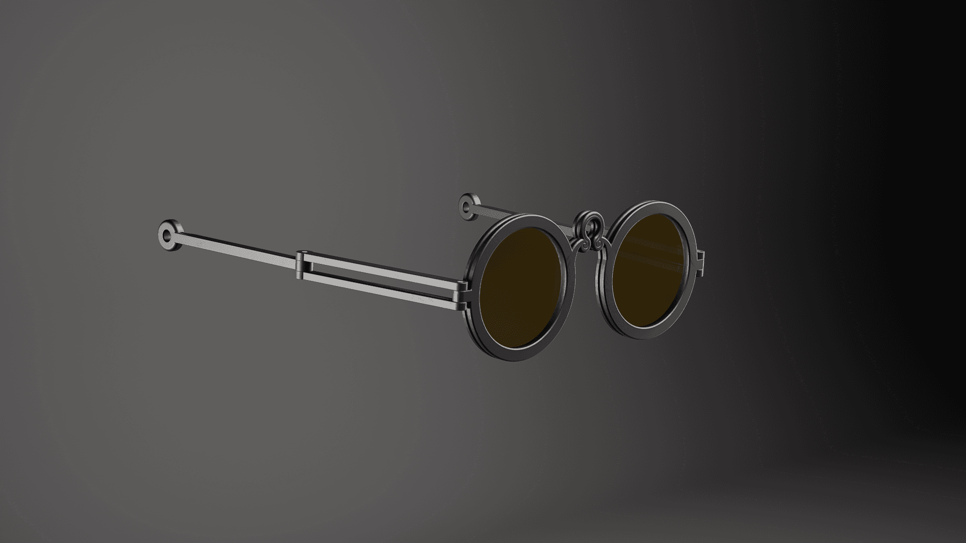 Samurai glasses 3d model