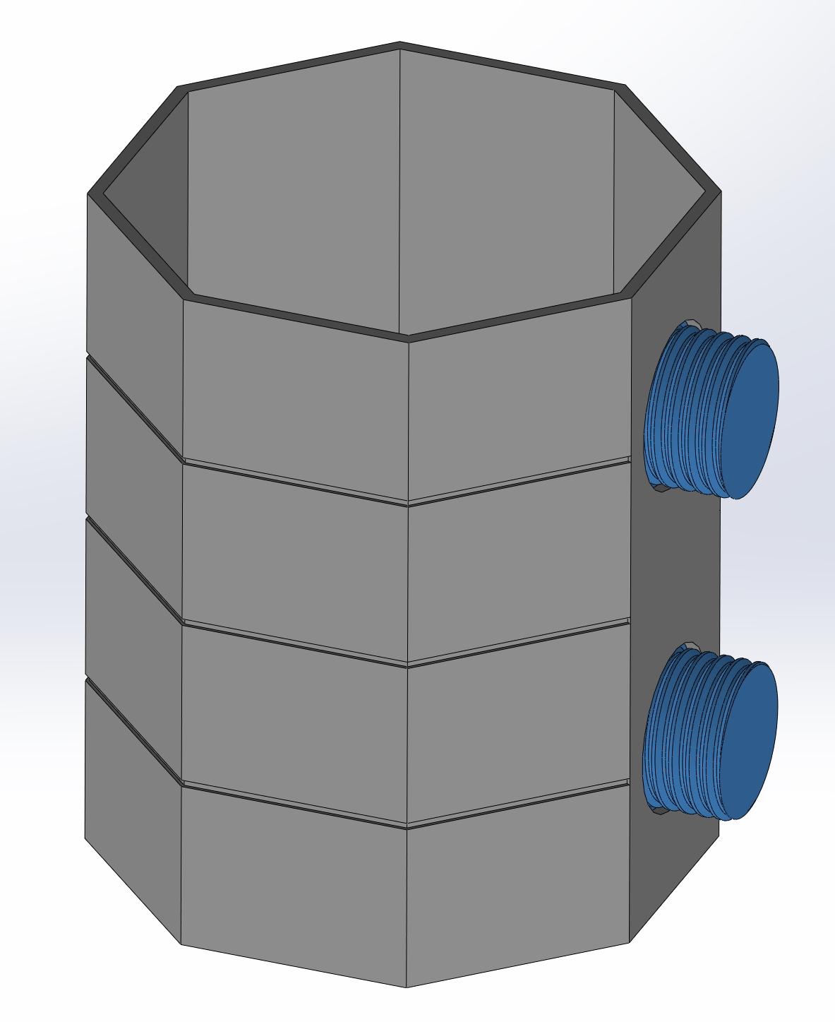 Pencil Cup / Holder 3d model