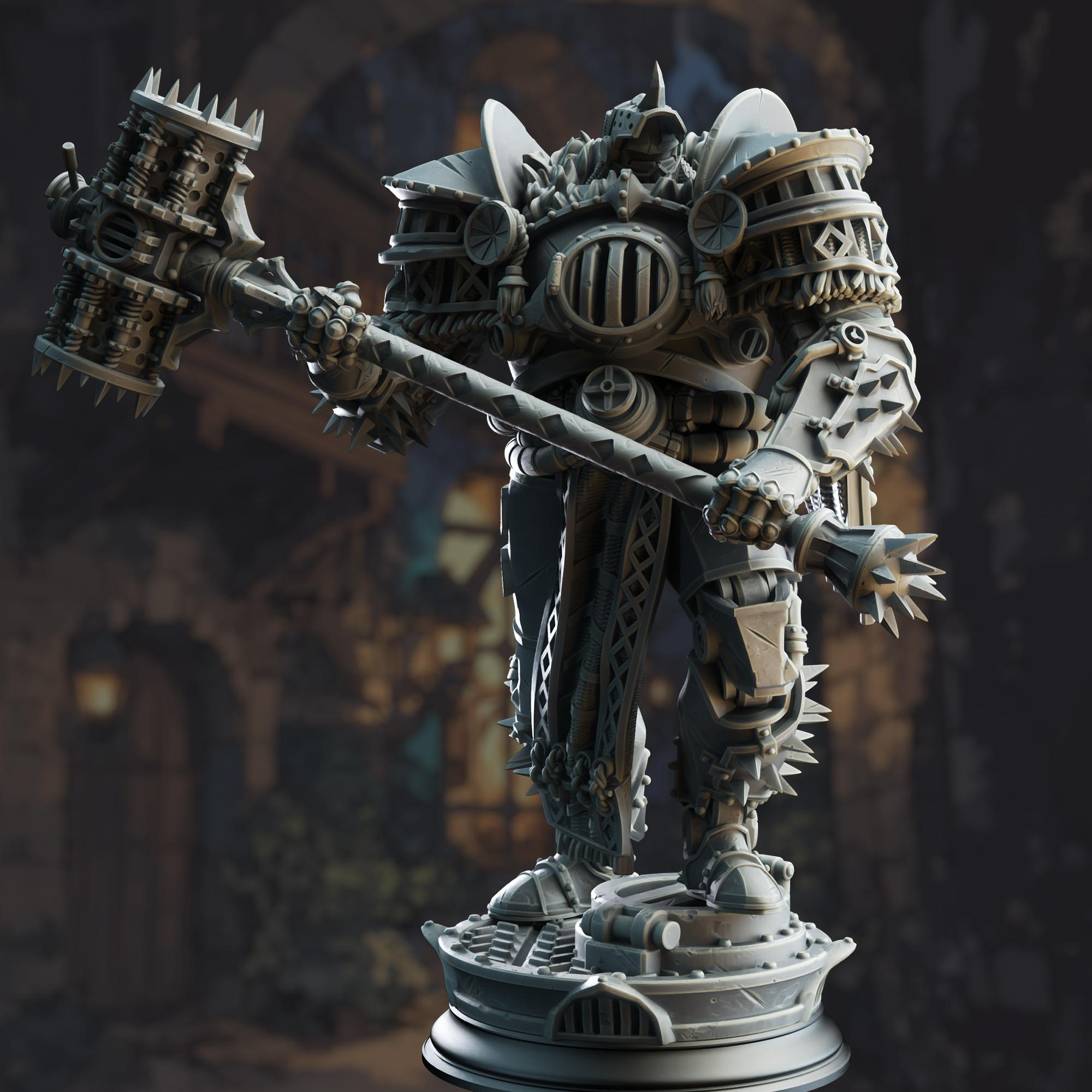 Warforged Colossus - Hadrian 3d model