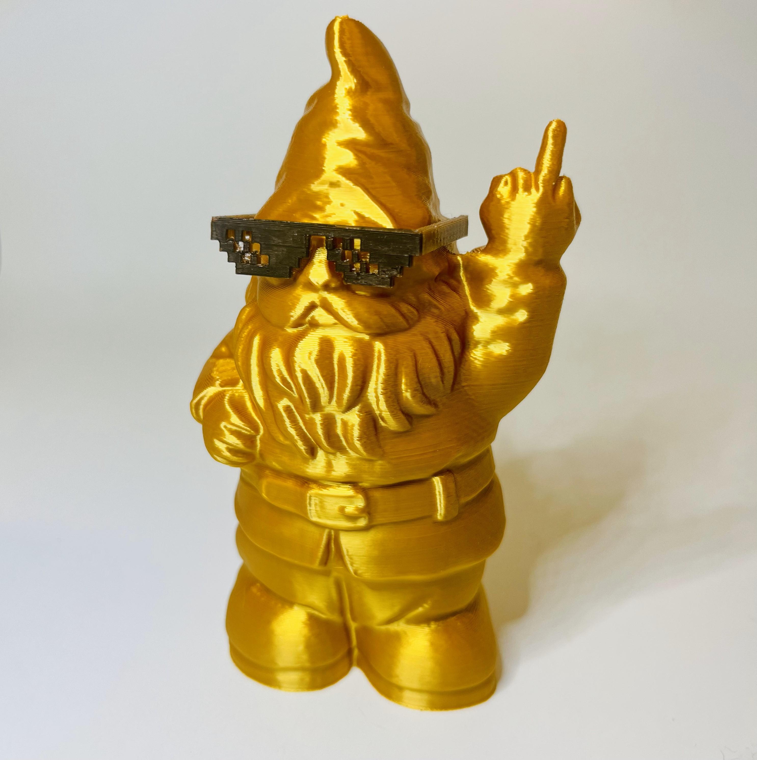 Dwarf middle finger 3d model