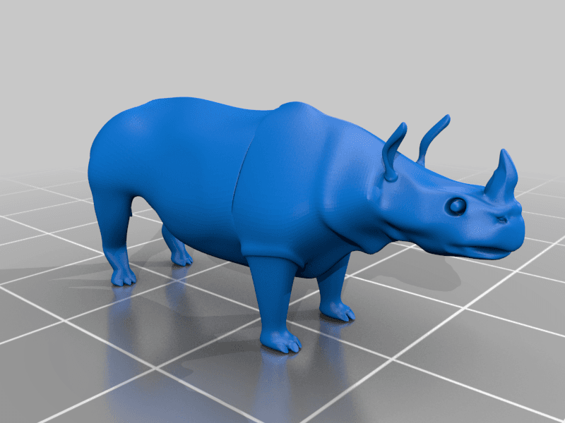 Rhinoceros 3d model