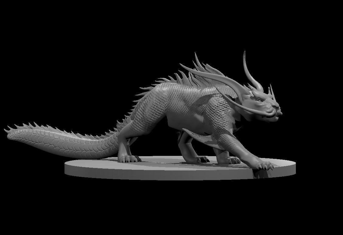 Mishipeshu - A Michigan Cryptid  3d model