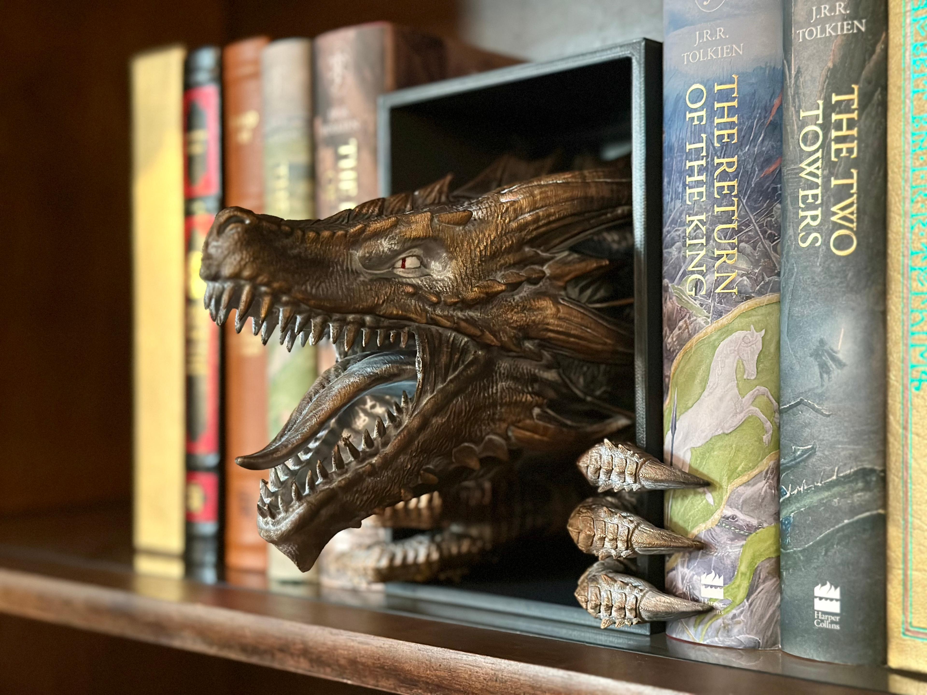 Dragon Awakening Book Nook and Wall Mounted Version 3d model