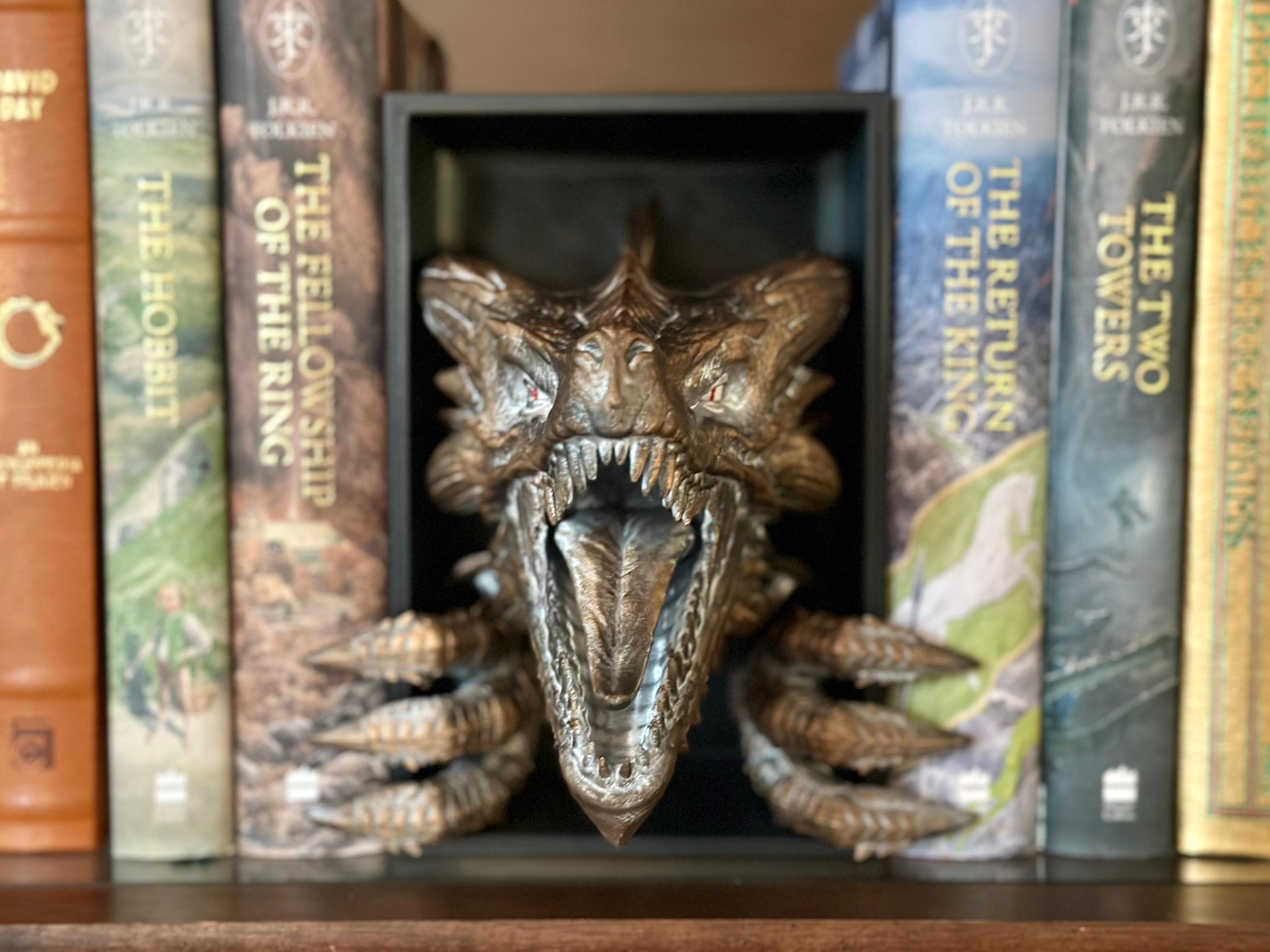 Dragon Awakening Book Nook and Wall Mounted Version 3d model