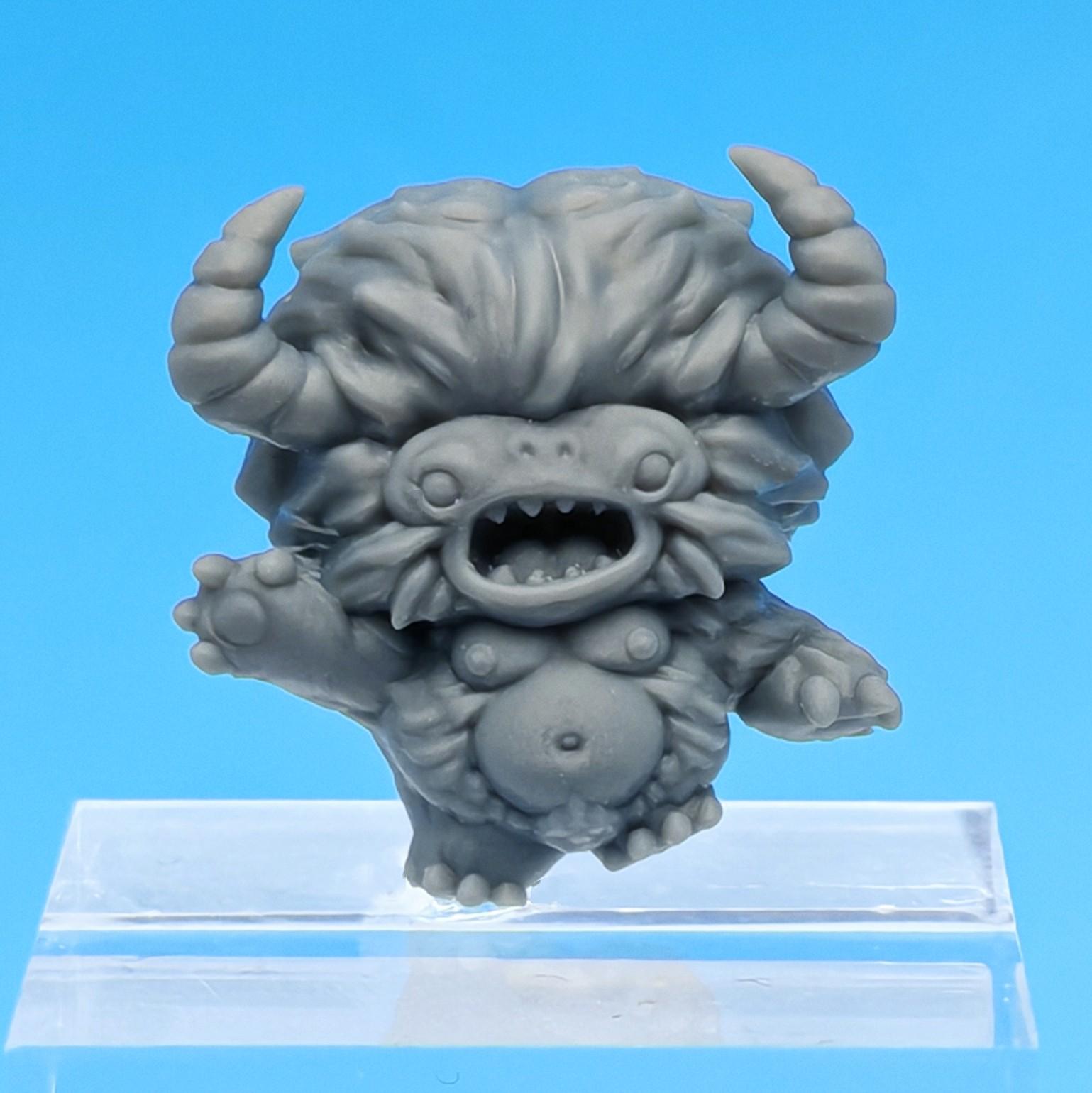 Yeti Gremlins - Xuehou Snow Goblins (Pre-supported) 3d model