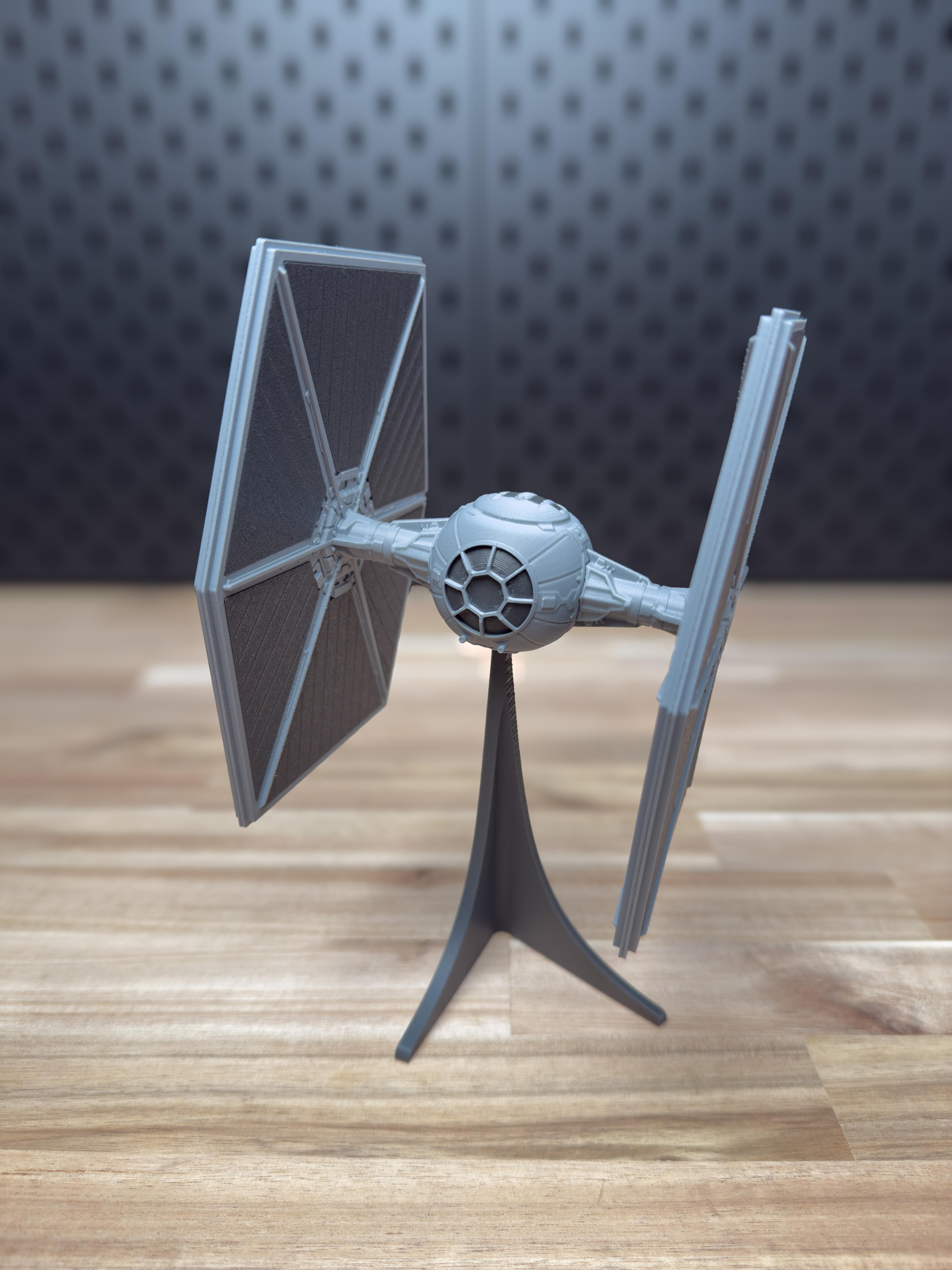 Tie Fighter Kit (No Support, No AMS, No Glue) 3d model