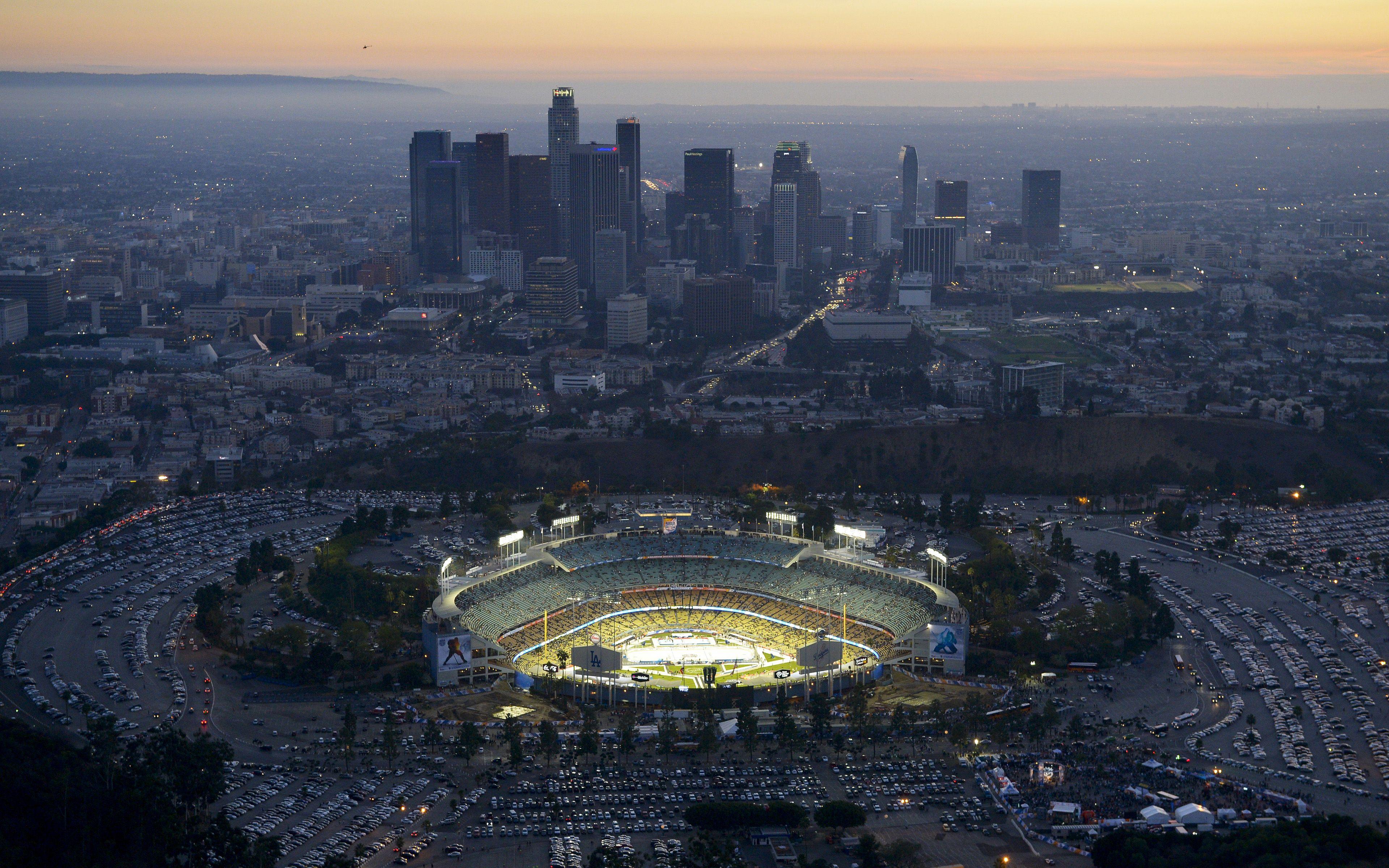 Dodger Stadium 3d model