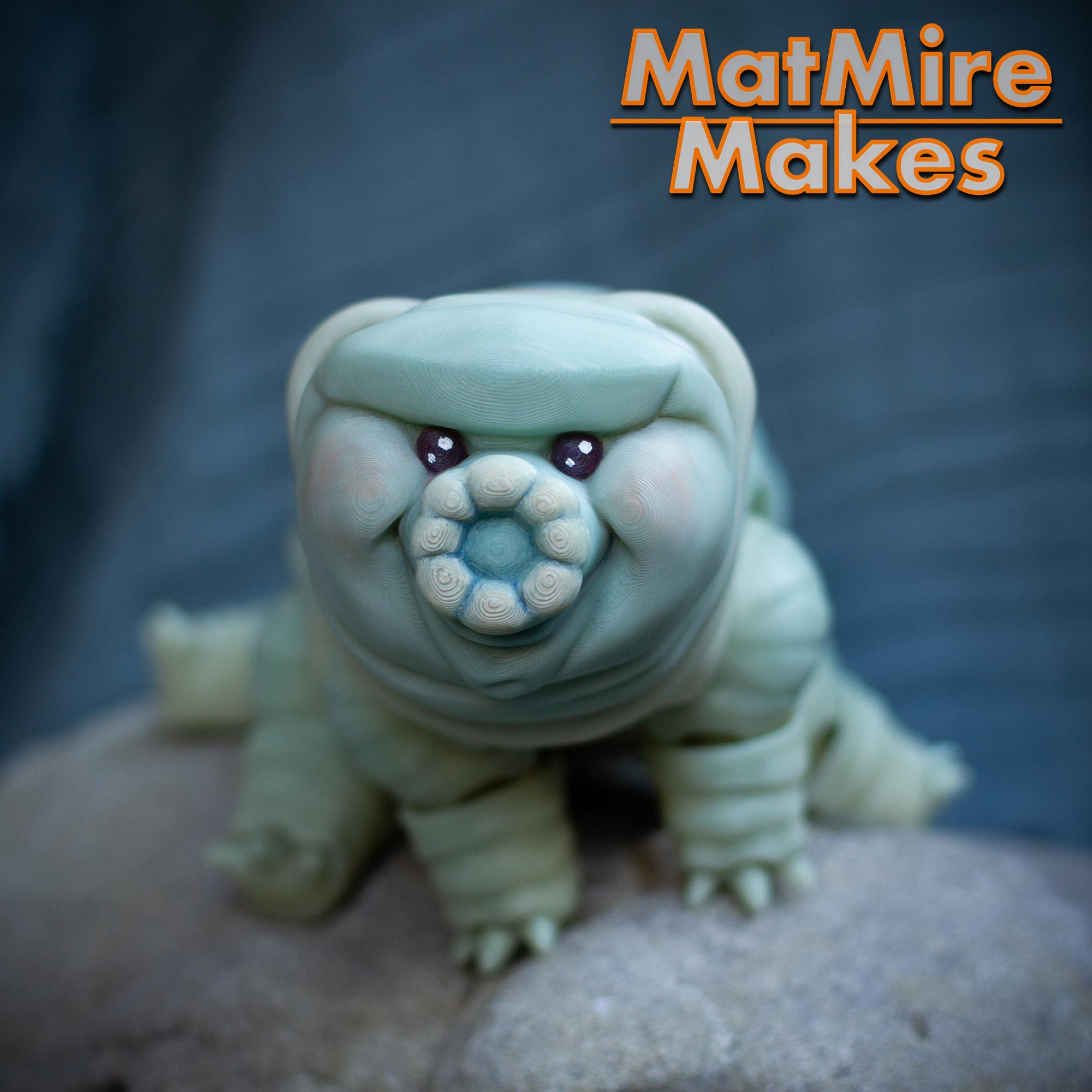 Tardigrade (Water Bear) - Articulated Figure 3d model