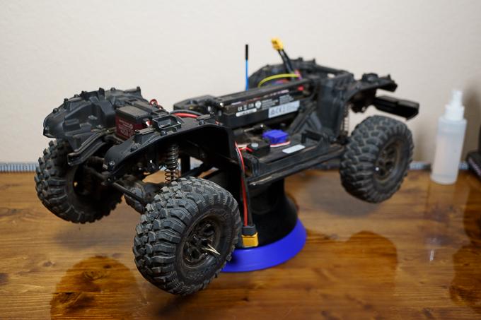 Rotating RC Car Stand/Table - TRX-4 3d model