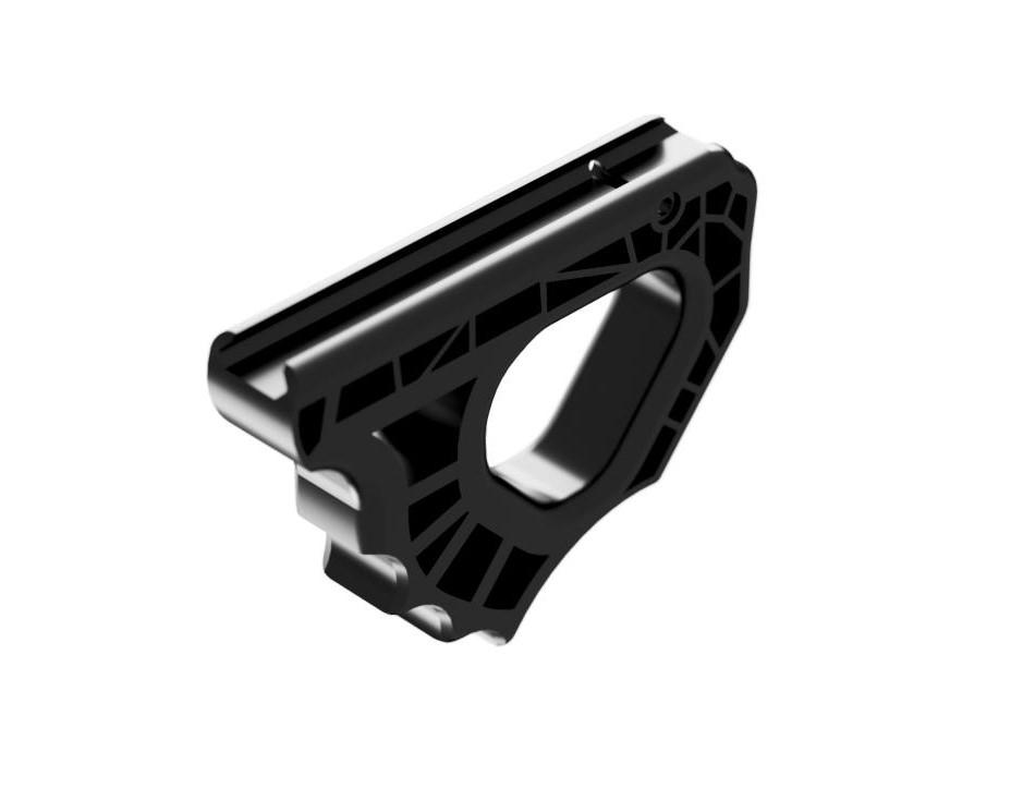 PDW Style Grip Foregrip Paintball Gotcha Rail  3d model