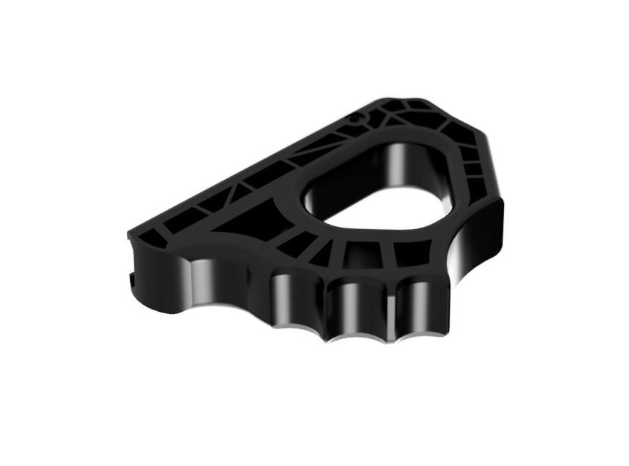 PDW Style Grip Foregrip Paintball Gotcha Rail  3d model