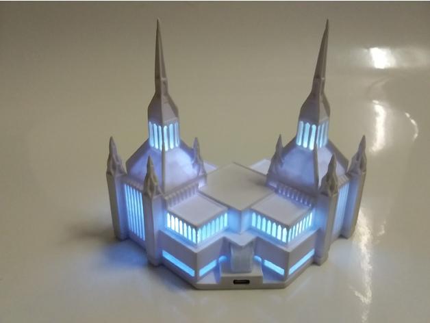 San Diego Temple - Taito 3D Printing Services 3d model