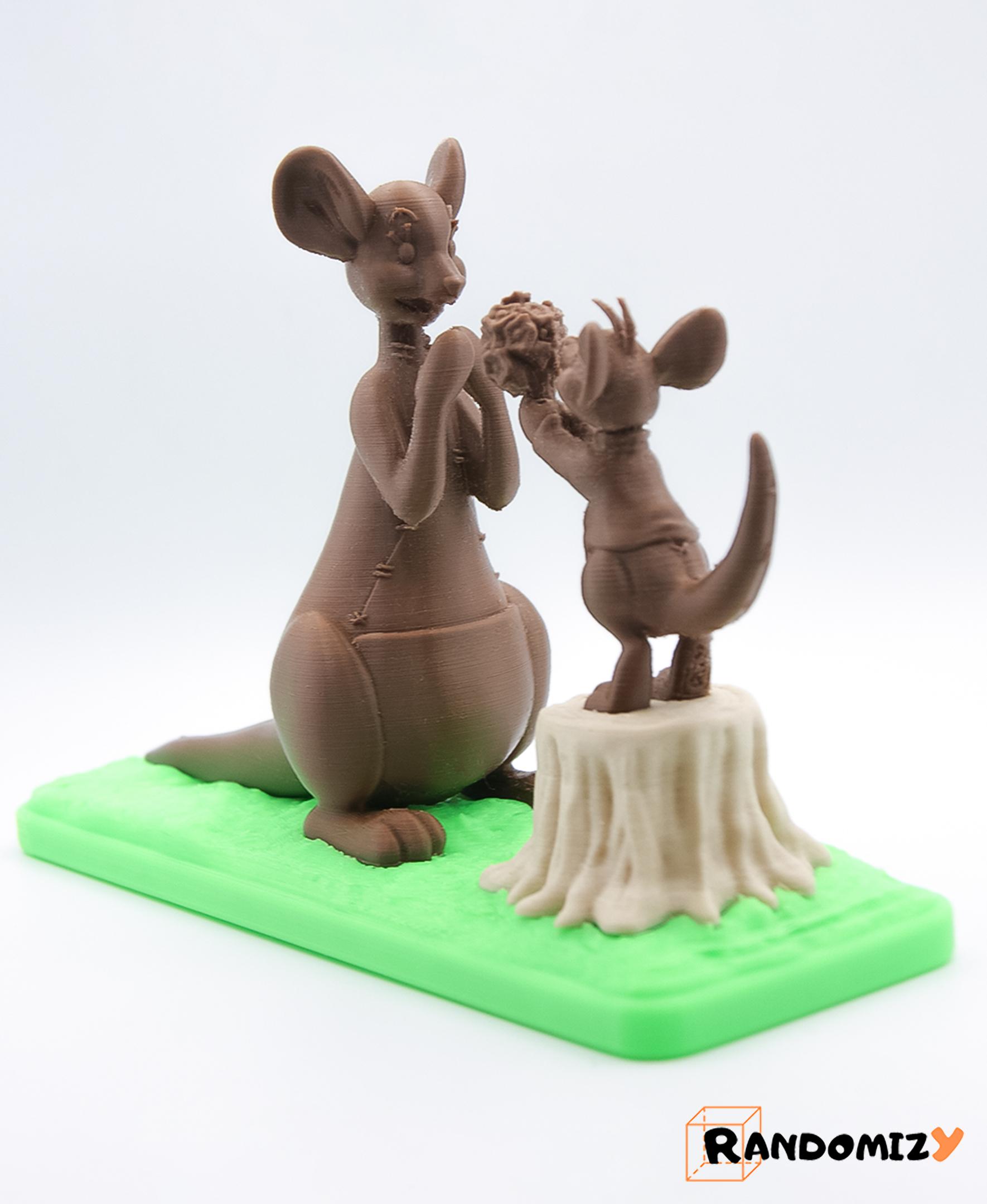 Kanga and Roo (Fanart) 3d model